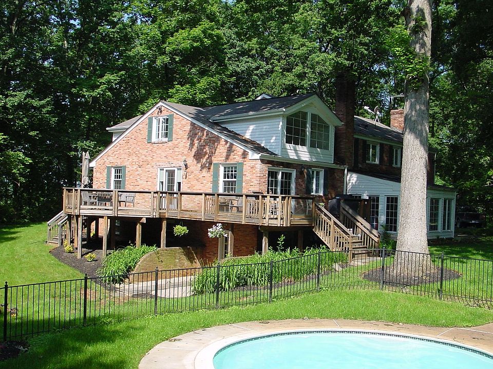 View of the house from the pool deck.