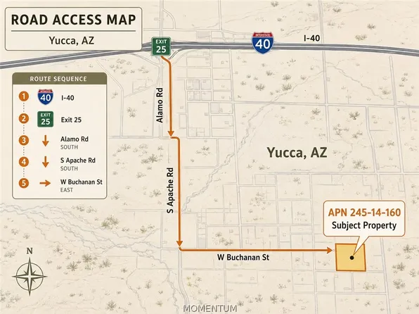 #245-14-160 UNKNOWN, Yucca, AZ 86438