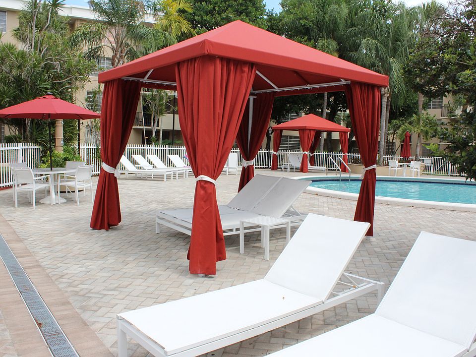 Poolside Cabanas