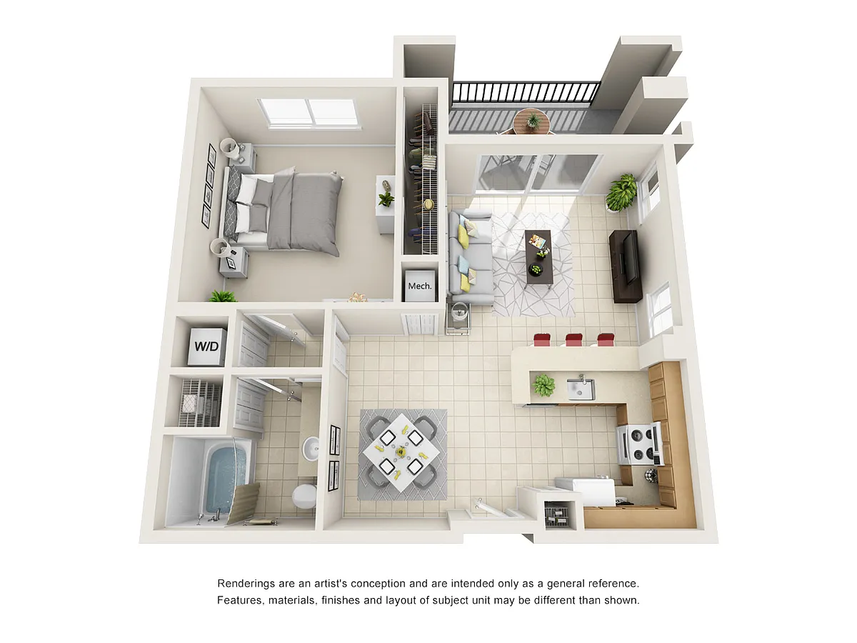 Floor plan A1 - Aragon