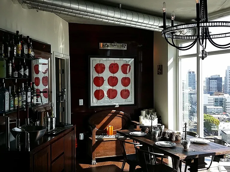Dining room area