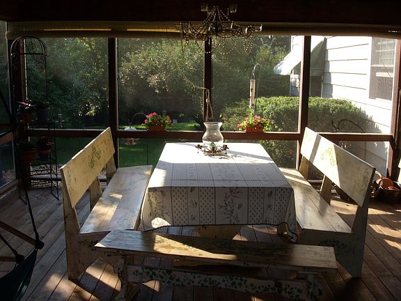 Screened porch