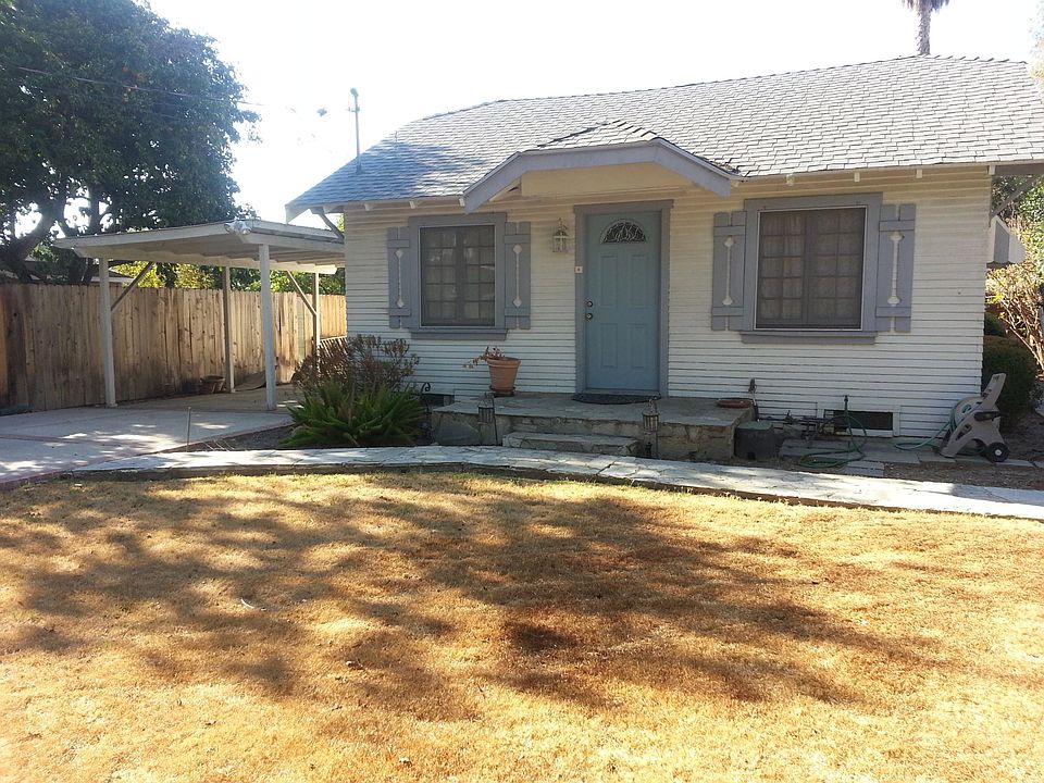Front view of the house
