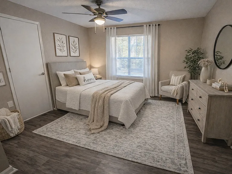 Guest Room with Walk in Closet