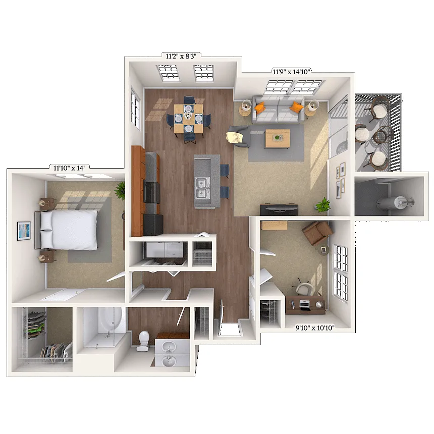 Floor plan Lyrae
