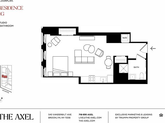 2nd image of 545 Vanderbilt Ave APT 4G