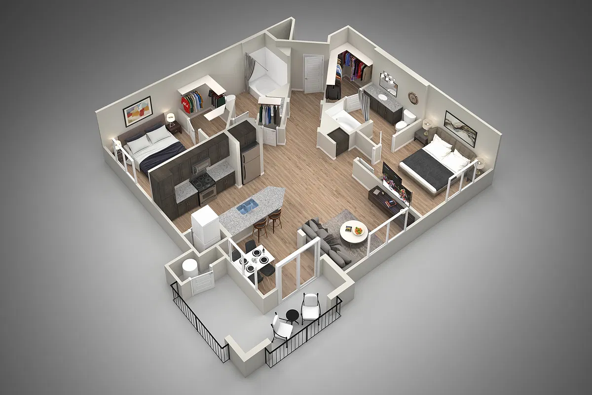 Floor plan B4