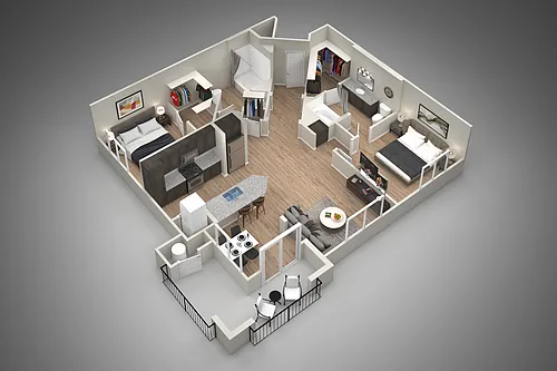 Floor plan B4