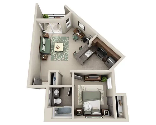 Floor plan Sea Dancer (A1A-MMR)