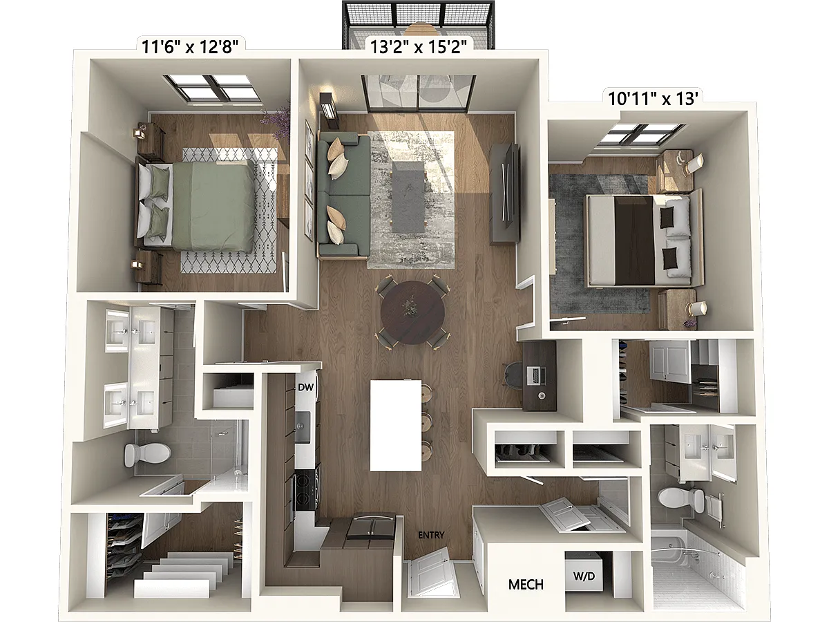 Floor plan B04-Scheme3