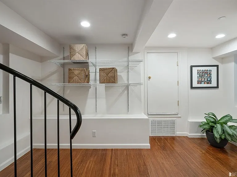 Primary bedroom attached office space
