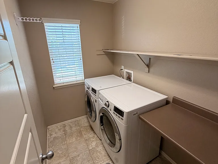 Laundry Room- Washer/Dryer included
