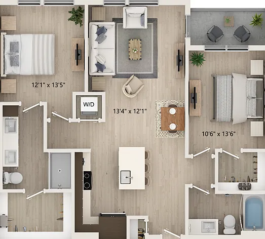 B5 - Floor Plan 2D B5 - Floor Plan 2D