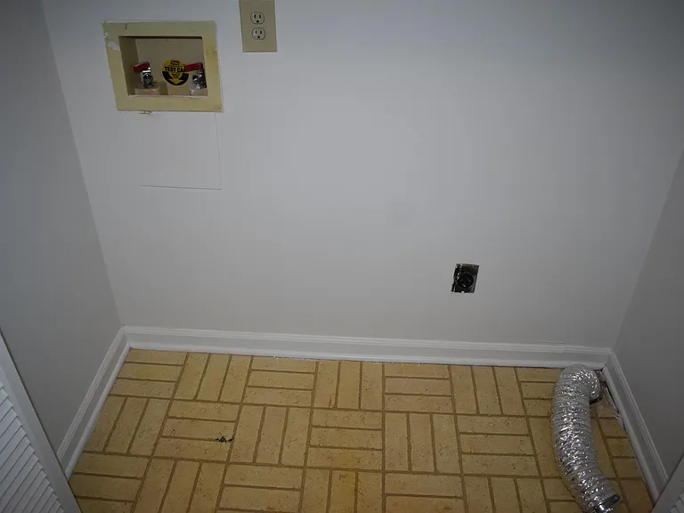 Washer and dryer hookups