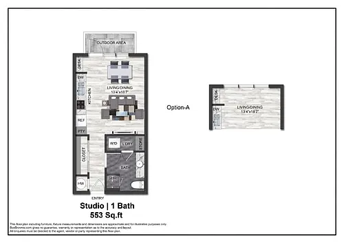 Floor plan S1