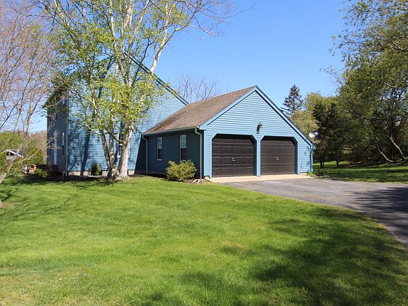 Proper two-car garage and driveway