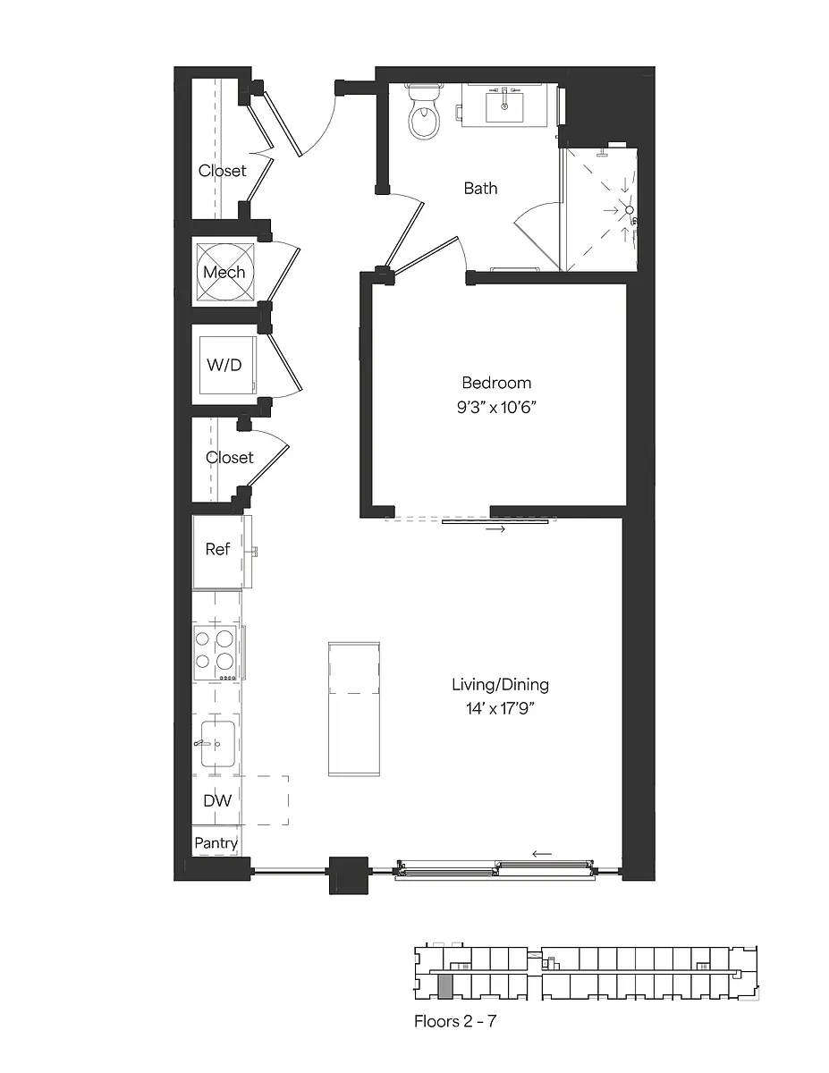 Floor plan S1.a