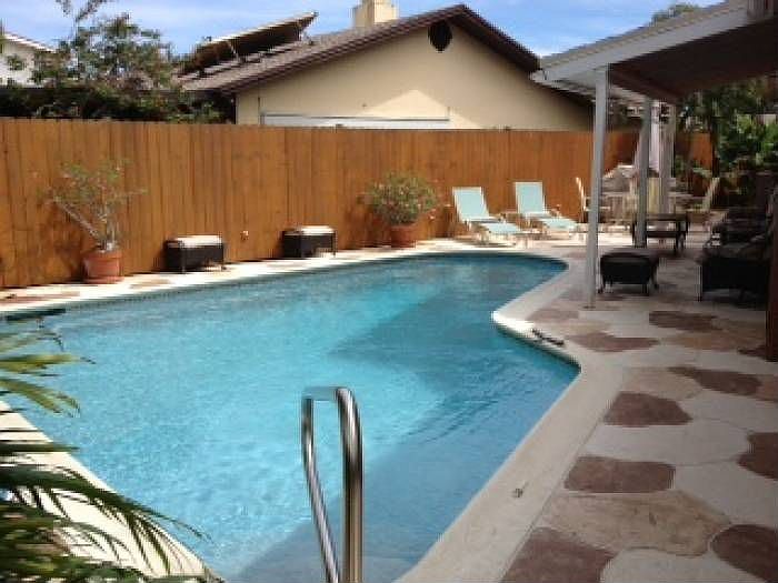 Pool deck