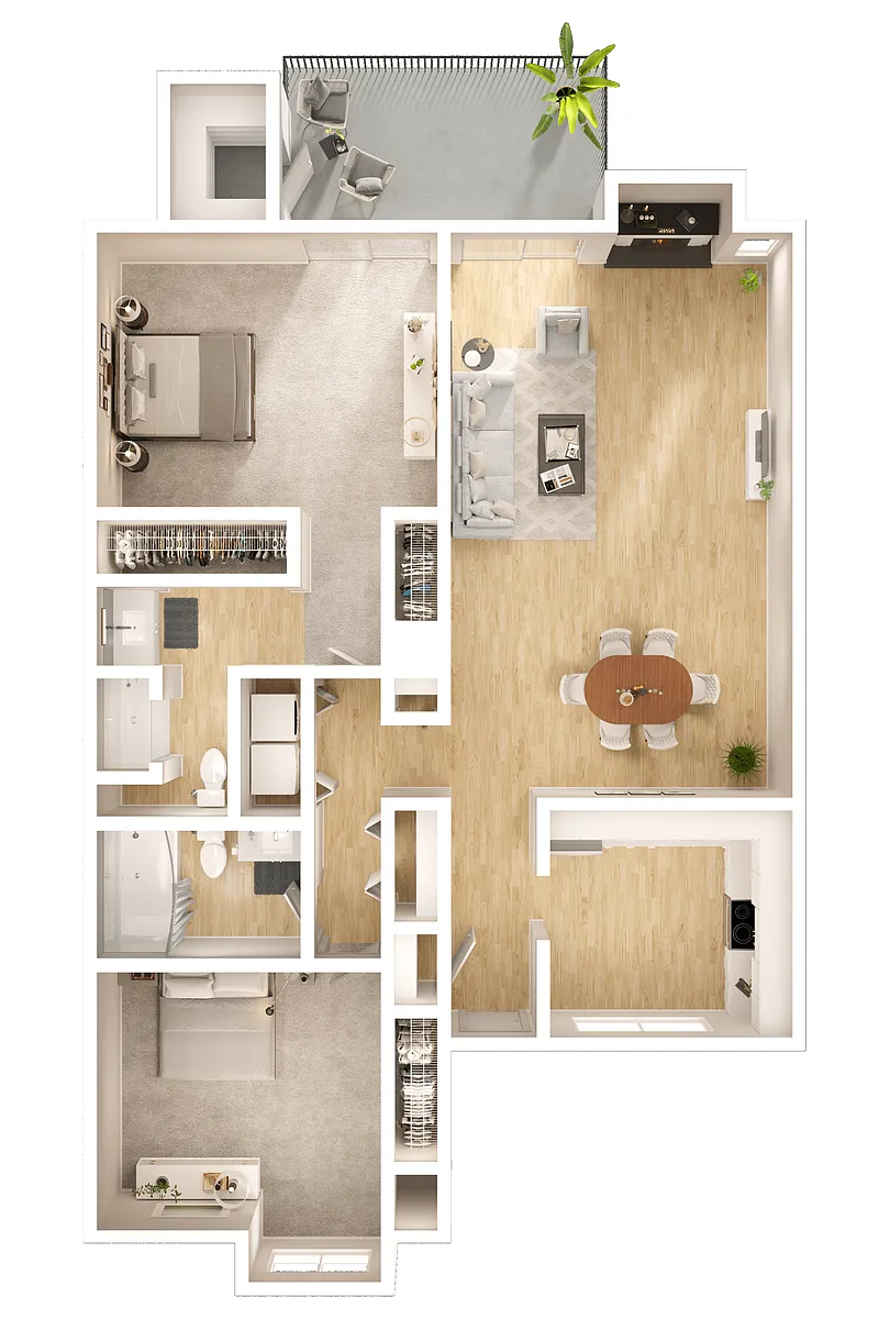 Floor plan B4