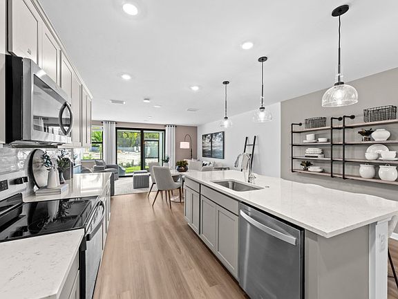 Model Representation Kitchen with ample storage