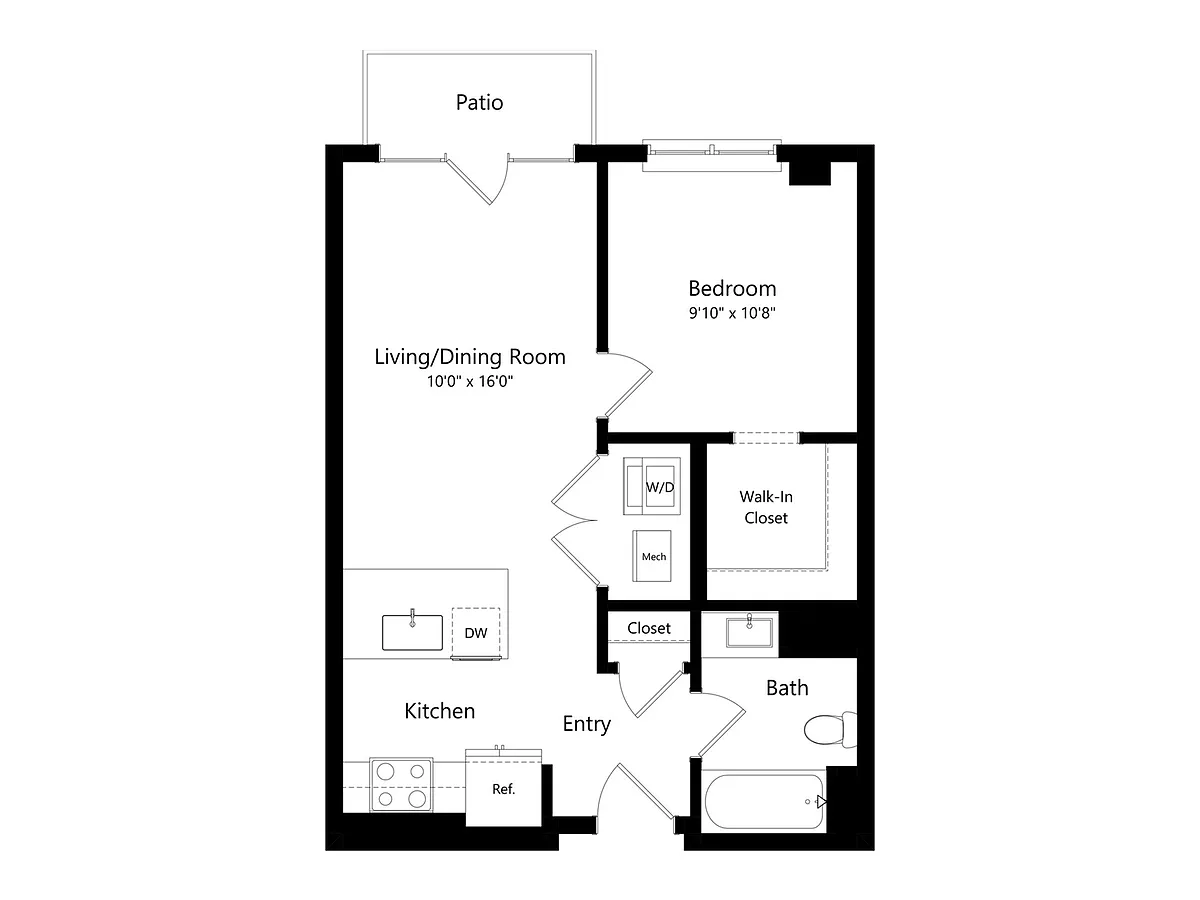 Floor plan 01H-A