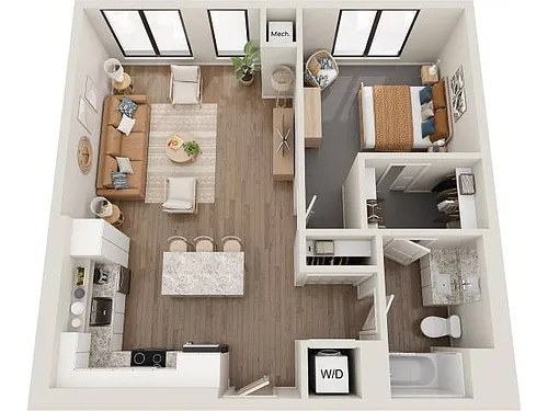 Floor plan Grama