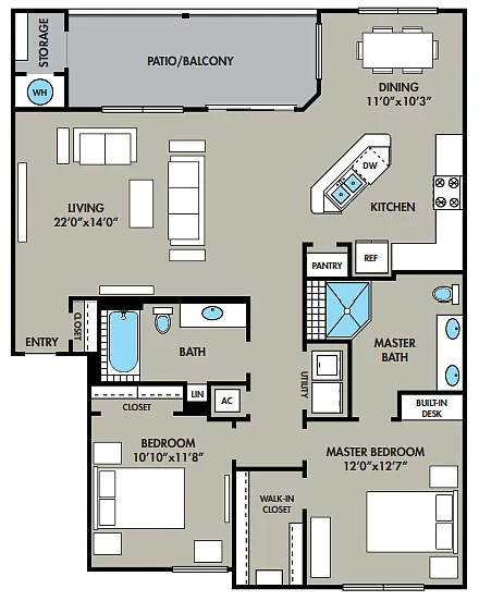Floor plan B3