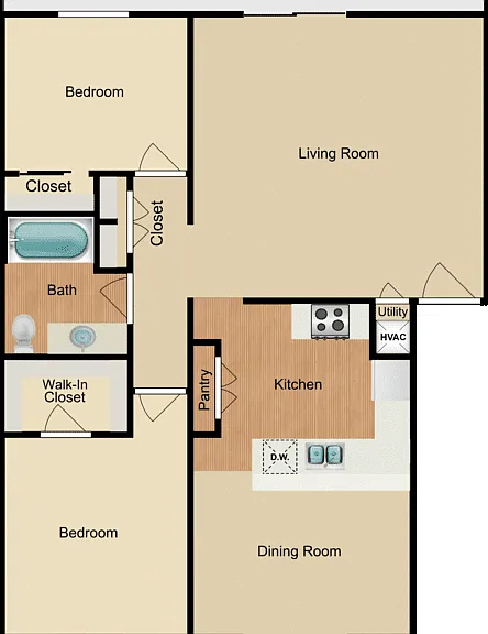 Plan 2 Floorplan Diagram