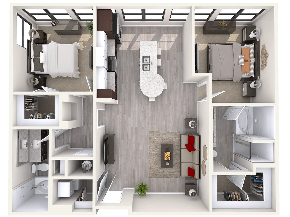 Floor plan B2