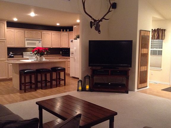 Living Room into Kitchen