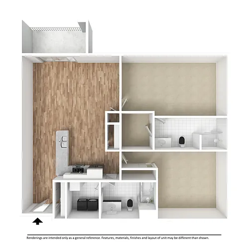 Floor plan 2 Bed G