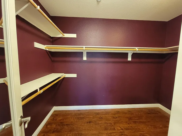 walkin closet entry view