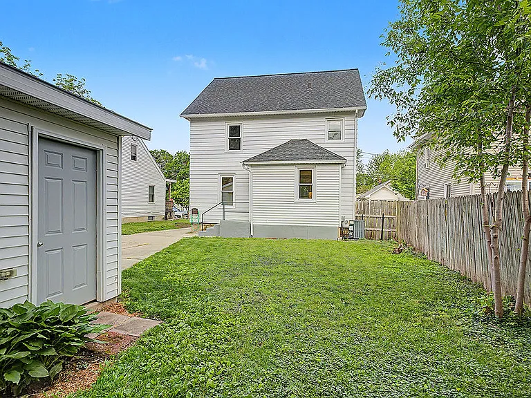 Private back yard