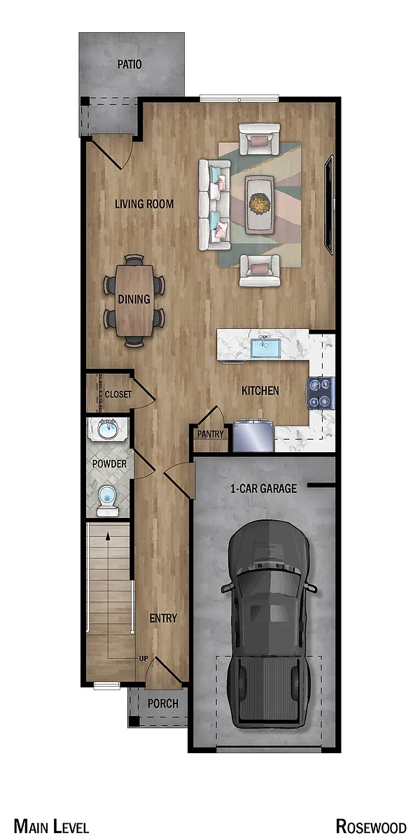 Floor plan Rosewood