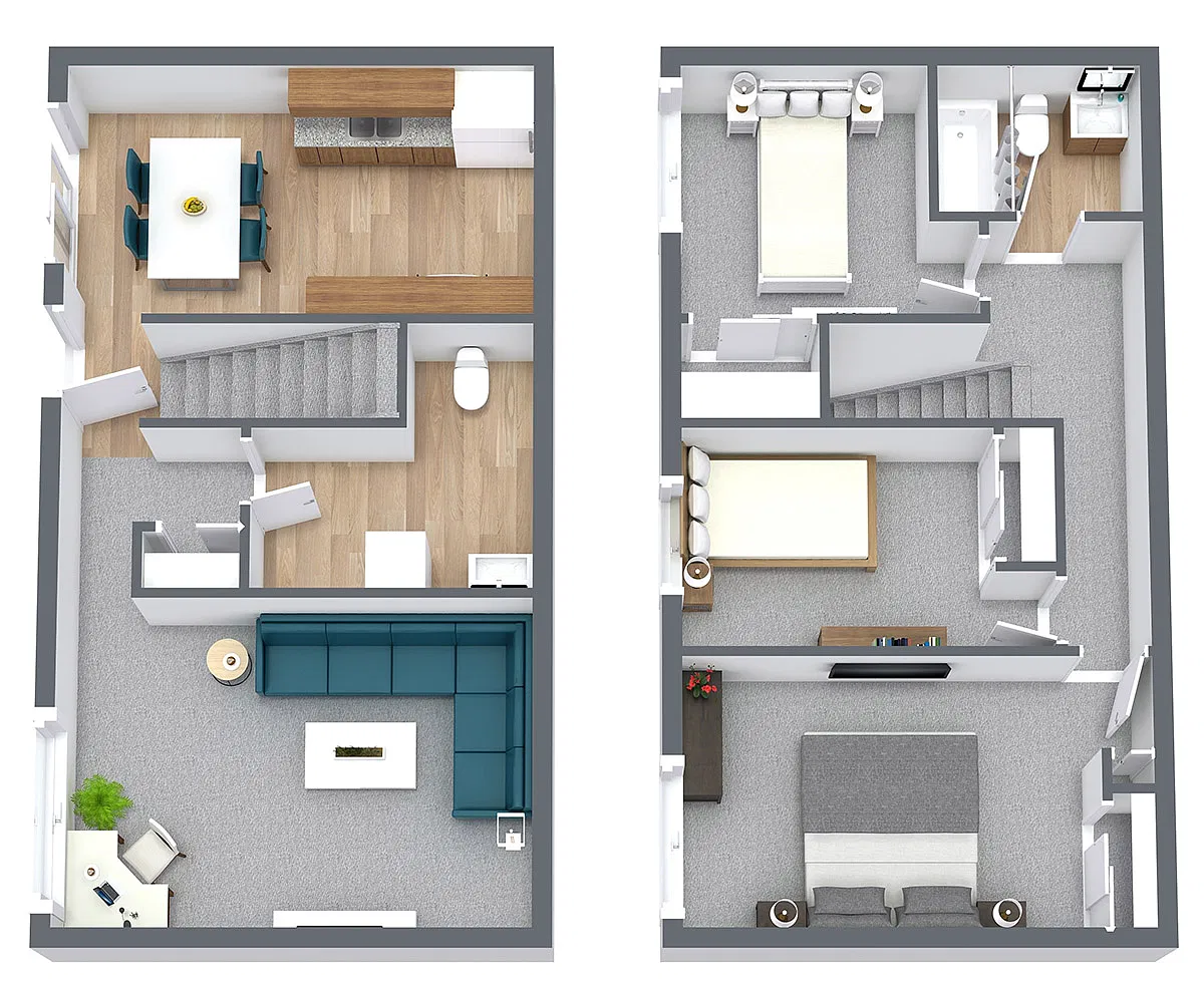 Floor plan 3BR-WP