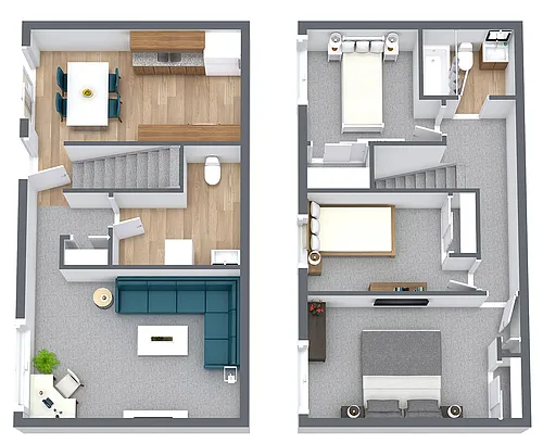 Floor plan 3BR-WP