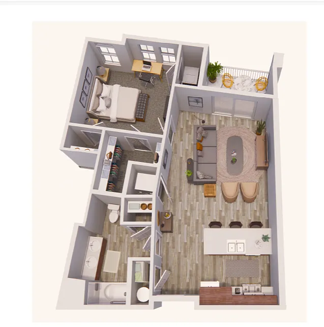 Floor plan White Oak