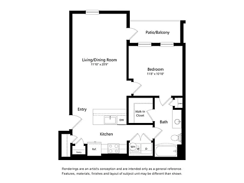 Floor plan 1Bi