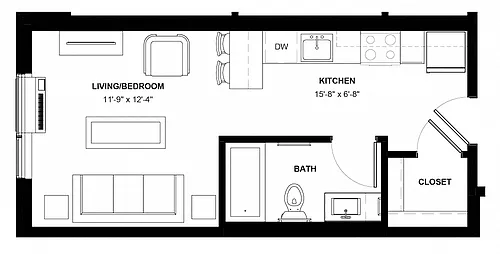 Floor plan Howe