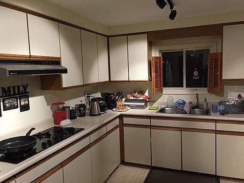 THIS IS NOT THE KITCHEN, just the style of cabinets