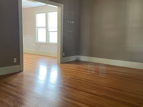 Living room into dining room