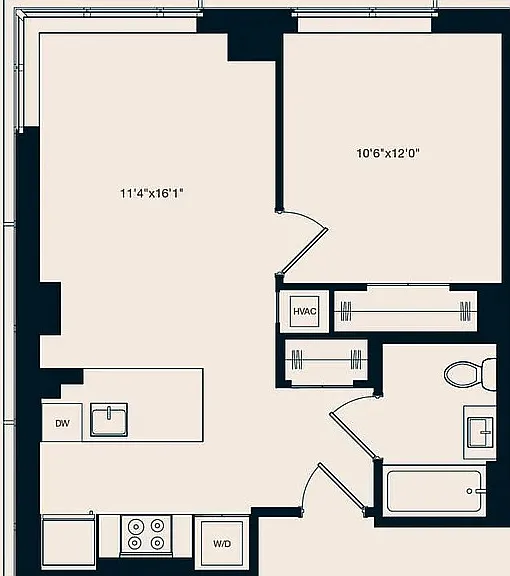17 Hanover Pl #14D — Photo 2