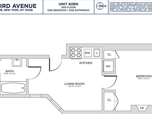 2nd image of 1420 3rd Ave APT 2RN