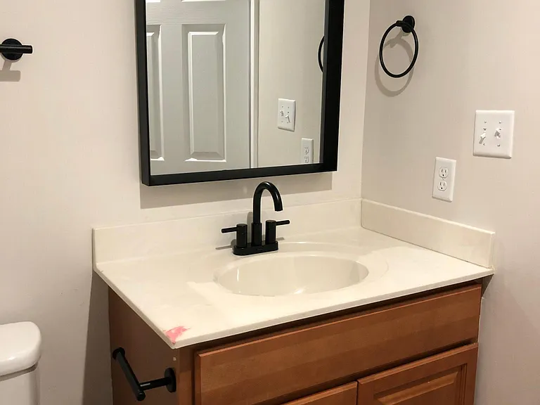 The pink spot in this picture has since been removed.