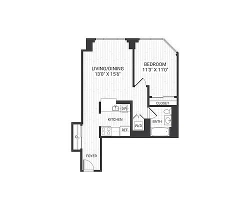 Floor plan B425 A01