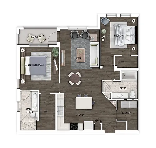 Floor plan The Tidewater