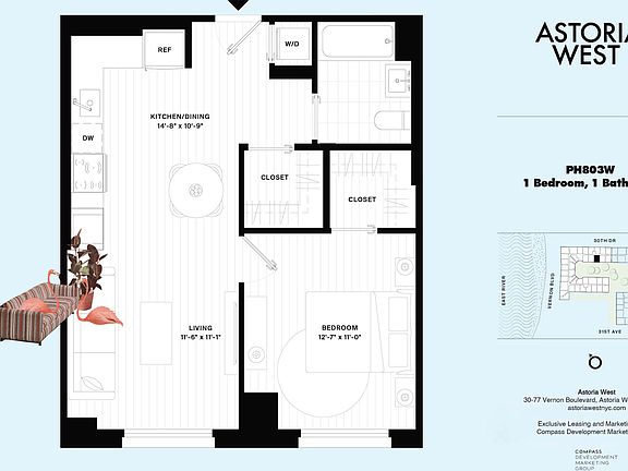 2nd image of 30-77 Vernon Blvd Penthouse 803W