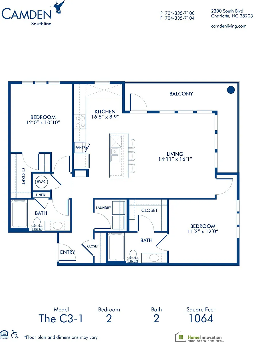 Floor plan C3-1