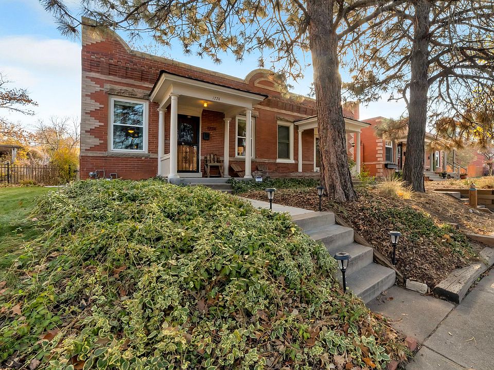 North side of a 1908 duplex.