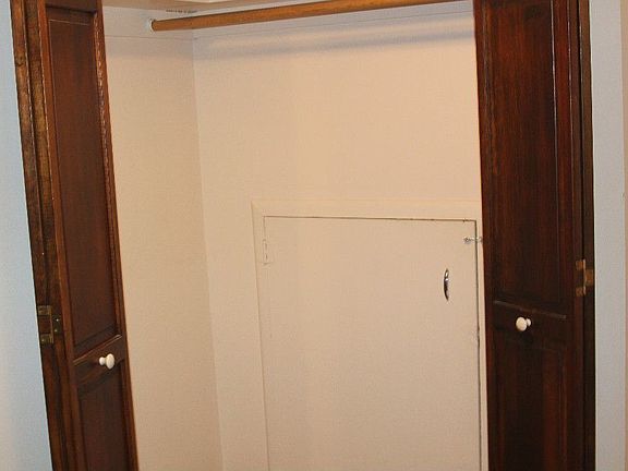 Large storage space under the main level